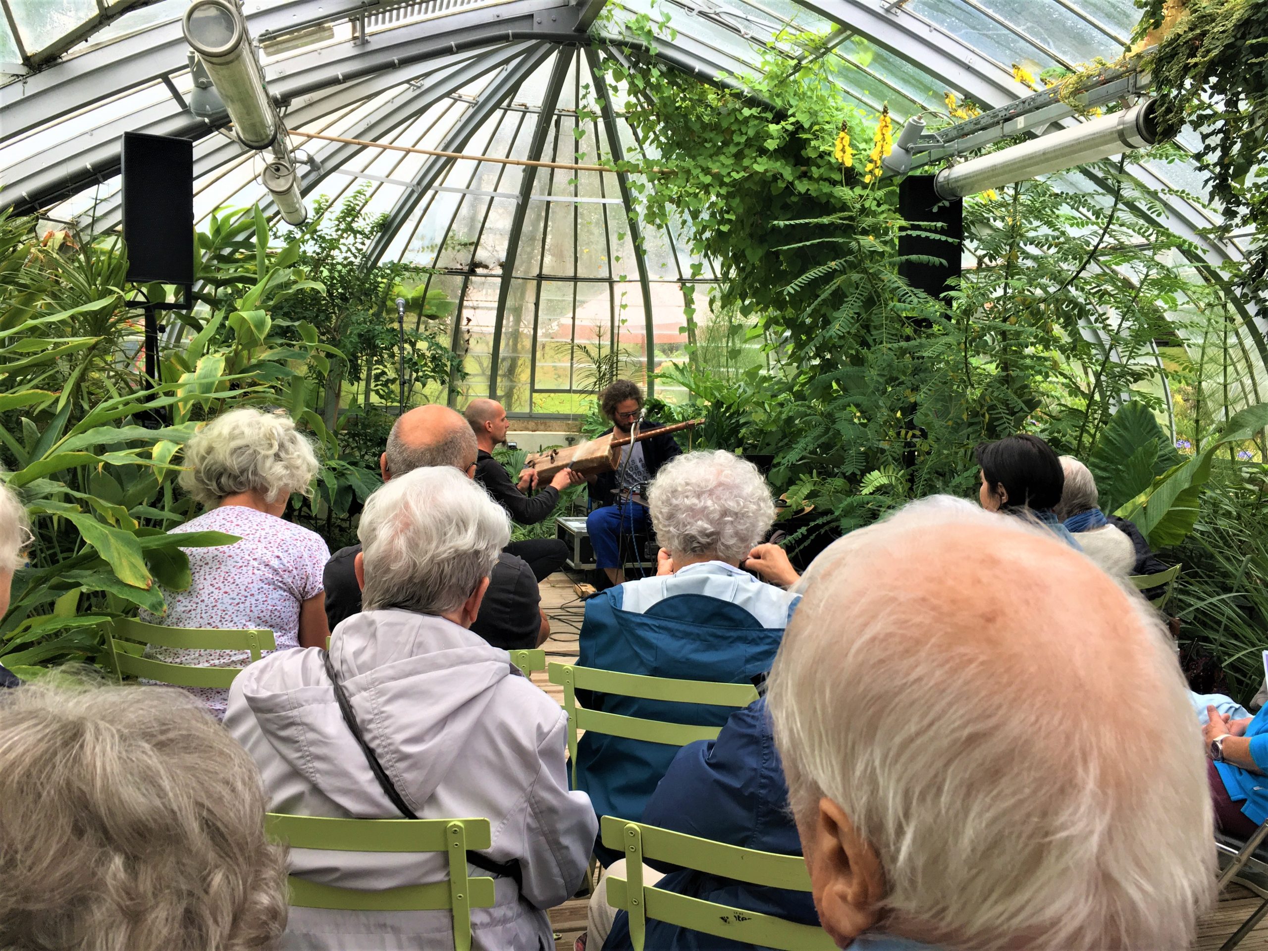 Lecture musicale au Jardin des Plantes